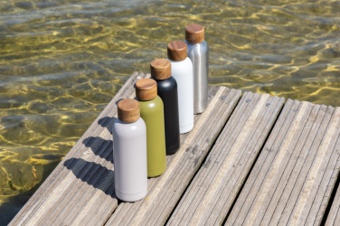 Logotrade liikelahjat mainoslahjat tuotekuva: Wood vakuumipullo RCS ruostumattomasta teräksestä