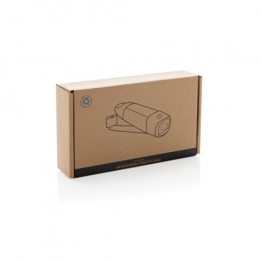 Logotrade mainostuote tuotekuva: Lightwave USB-uudelleenladattava taskulamppu kammella