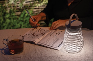 Logo trade mainoslahjat ja liikelahjat kuva: Aurora USB-ladattava pöytävalaisin RCS kierrätysmuovista