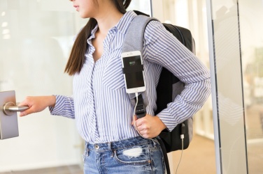 Logo trade liikelahjat mainoslahjat kuva: Arata 15” kannettavan reppu