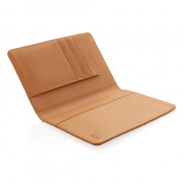 Logo trade mainoslahjat tuotekuva: RFID-suojattu passitasku korkista