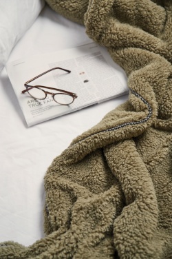 Logo trade mainoslahja ja liikelahja tuotekuva: VINGA Maine GRS kierrätetty kaksinkertainen torkkupeitto