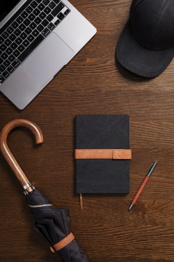 Logo trade mainoslahja ja liikelahja tuotekuva: VINGA Bosler RCS kierrätyspaperinen muistikirja