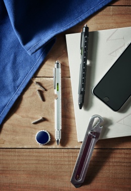 Logotrade mainoslahjat ja liikelahjat tuotekuva: Vesivaakakynä ja viivoitin