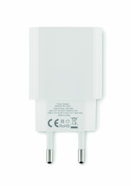 Logotrade mainoslahjat kuva: USB-laturi EU