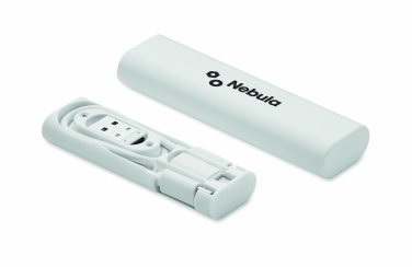 Logotrade mainoslahja tuotekuva: 9 in 1 kaapeliliitinsarja