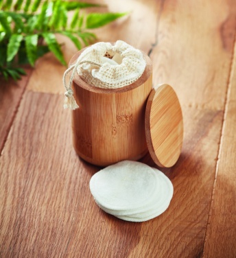 Logotrade mainoslahjat ja liikelahjat tuotekuva: Bambu vanulappu rasia