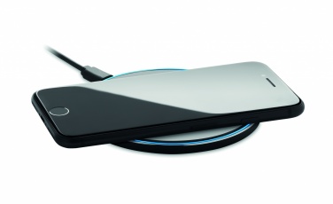 Logotrade liikelahja tuotekuva: Langaton 10W laturi lasista