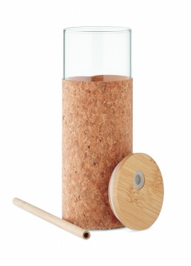 Logo trade liikelahjat tuotekuva: Lasinen juomapullo 450 ml