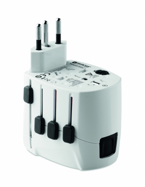 Logo trade liikelahja mainoslahja tuotekuva: Matka-adapteri