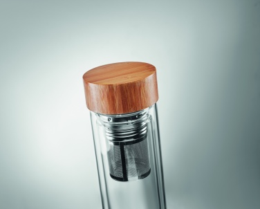 Logotrade liikelahja mainoslahja kuva: Borosilikaattilasipullo München