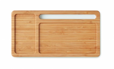 Logotrade liikelahja tuotekuva: Bambu langaton laturi 5W MALABAR