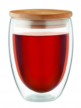 Logo trade mainostuote kuva: Bambu borosilikaattilasi 350 ml Cologne
