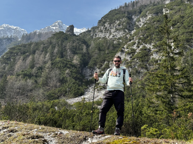 Logo trade liikelahjat tuotekuva: Vaellussauvat DENALI Schwarzwolf