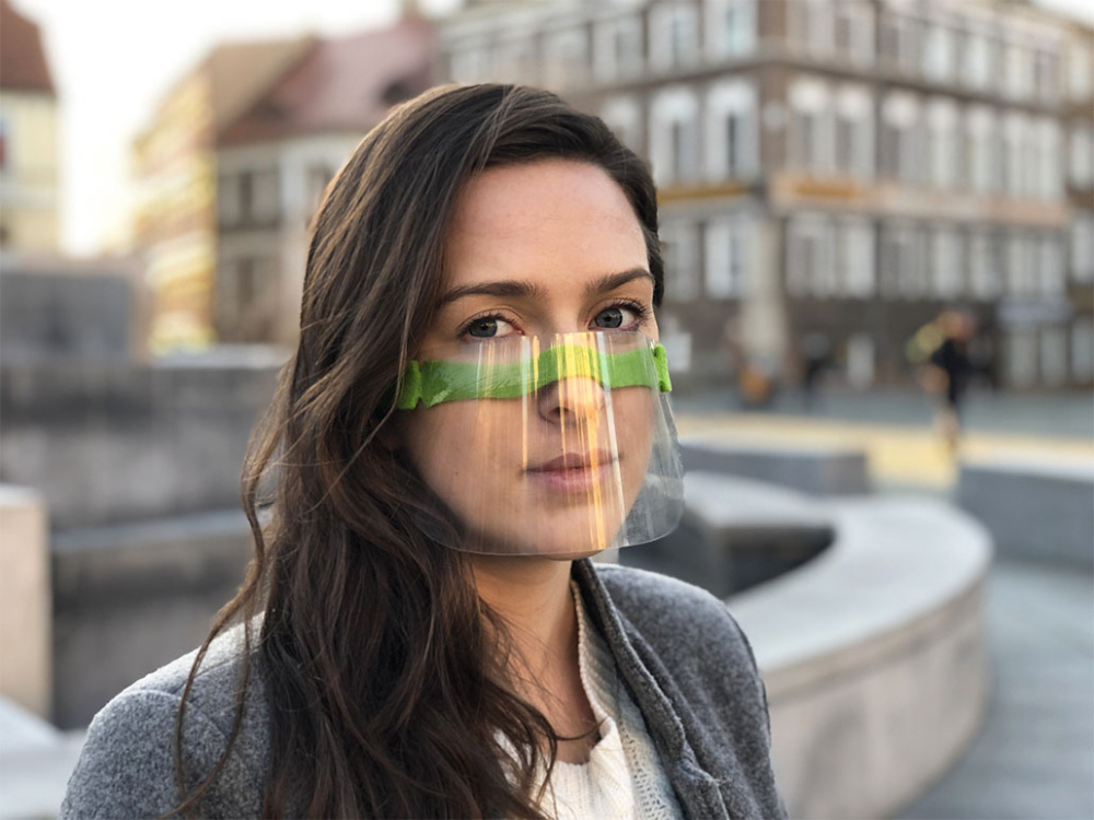 Logotrade mainoslahjat kuva: HESTIA kasvosuoja - läpinäkyvä maski suulle ja nenälle 1452162