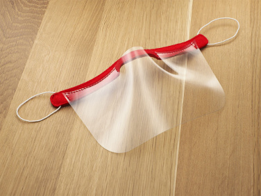 Logotrade liikelahjat mainoslahjat tuotekuva: KALIPSO kasvosuoja - läpinäkyvä maski suulle ja nenälle 1447162