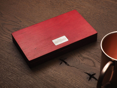 Logo trade liikelahja mainoslahja tuotekuva: Puinen setelilaatikko 1816121