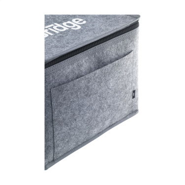 Logo trade liikelahja mainoslahja tuotekuva: Keep-it-Cool GRS-huopa RPET-jäähdytyspussi