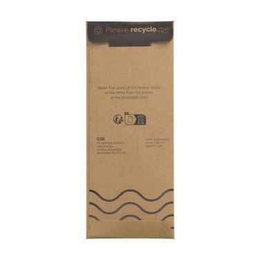 Logotrade mainoslahja tuotekuva: Vegaaninen ananasnahkainen avaimenperä