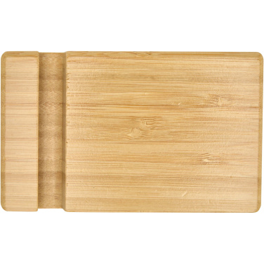 Logotrade liikelahjat mainoslahjat tuotekuva: Bubup bambusta valmistettu kaksikulmainen tabletti- ja puhelinteline