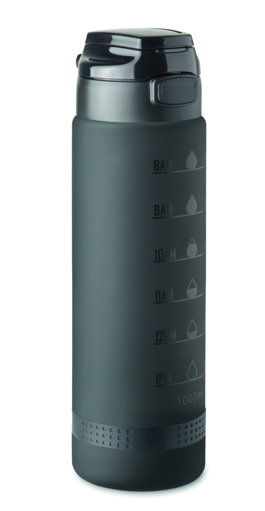 Logo trade liikelahja mainoslahja tuotekuva: Urheiluvesipullo RPET 1L