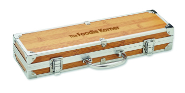 Logotrade mainoslahja ja liikelahja kuva: Grillityökalut ruostumattomasta teräksestä