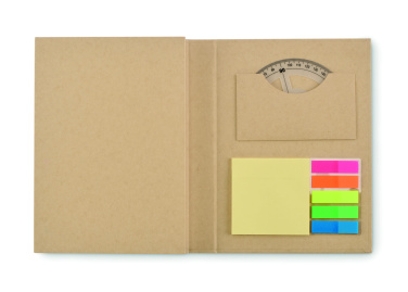 Logo trade liikelahjat tuotekuva: Kiinteä setti muistilehtiöllä