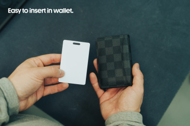 Logotrade mainostuote tuotekuva: Findcard RCS kierrätysmuovinen tavaranseurantakortti