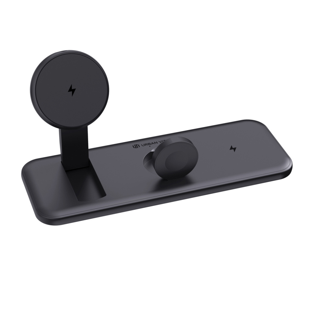 Logotrade liikelahjat kuva: Urban Vitamin Torrance 3 in 1 magneettinen 15 W laturi
