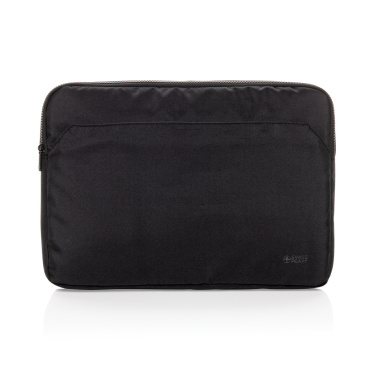 Logo trade liikelahja mainoslahja tuotekuva: Swiss Peak Aware™ RPET Essential 15.6" Laptop sleeve