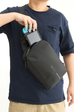 Logotrade liikelahja mainoslahja kuva: Urban Sling vettähylkivä laajennettava crossbody -laukku
