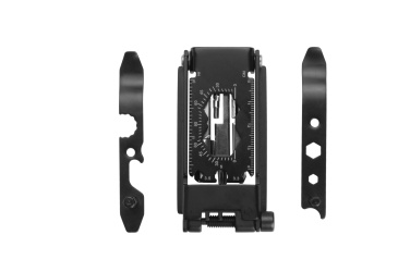 Logotrade mainostuote tuotekuva: Pyörätyökalusarja MERAPI Schwarzwolf