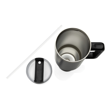 Logotrade mainoslahja tuotekuva: Stadley RCS kierrätysteräksestä valmistettu matkamuki 1200ML