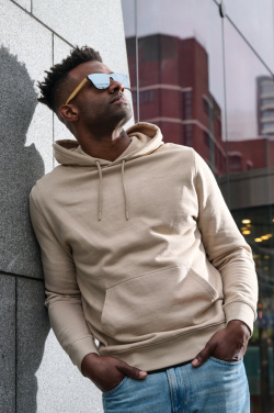 Logotrade mainostuote tuotekuva: Prism RCS kierrätysmuoviaurinkolasit, joissa on bambukehys