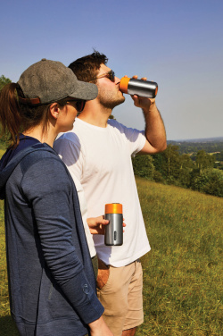 Logotrade liikelahja mainoslahja kuva: Musta+Blum-eristetty matkamuki ruostumatonta terästä