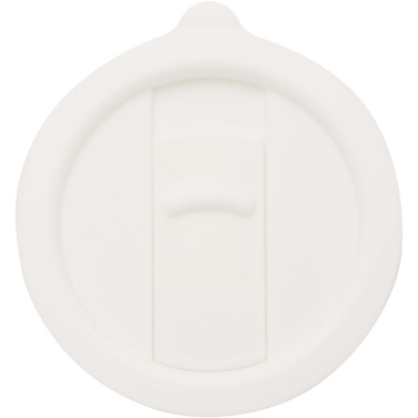 Logo trade liikelahja mainoslahja tuotekuva: Carter keramiikkamuki muovikannella, 450 ml