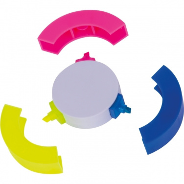 Logotrade liikelahjat kuva: 3-in-1 korostuskynä ANDORRA