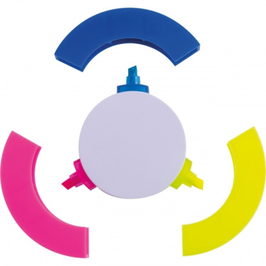 Logo trade liikelahja kuva: 3-in-1 korostuskynä ANDORRA