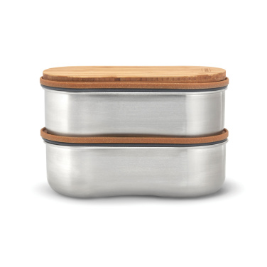 Logotrade mainoslahjat kuva: Black+Blum teräksestä valmistettu kaksiosainen eväsrasia