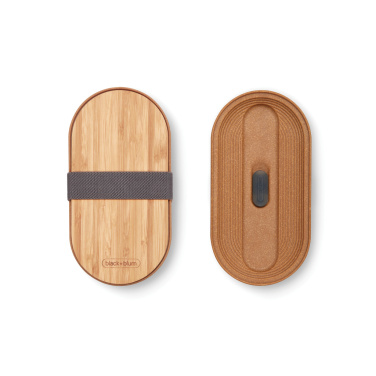 Logo trade mainostuotet tuotekuva: Black+Blum teräksestä valmistettu kaksiosainen eväsrasia