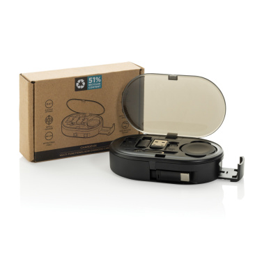 Logo trade mainostuotet tuotekuva: Chargevix RCS -kierrätysmuovinen 60 W lataussetti