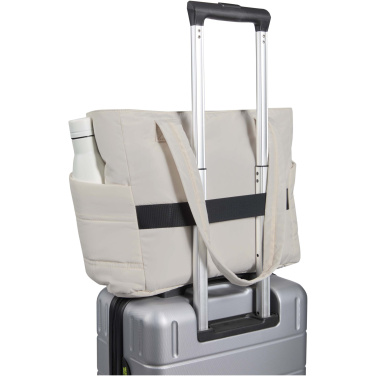 Logo trade liikelahjat mainoslahjat kuva: Puffer 15,6 tuuman GRS-kierrätetystä materiaalista valmistettu kannettavan tietokoneen laukku, 18 l