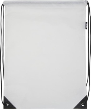 Logotrade reklaminiai produktai nuotrauka: Evergreen GRS perdirbtas neaustinis maišelis su virvele 5L