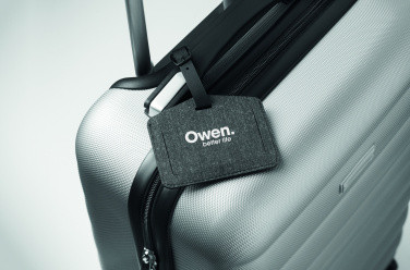 Logotrade firminės dovanos nuotrauka: Bagažo etiketė su apsauga nuo pametimo