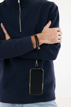 Logotrade firminės dovanos nuotrauka: „CarryLoop RCS“ perdirbto PET reguliuojamo dydžio telefono laikiklis su apyranke