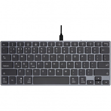 Logotrade korporatīvās dāvanas foto: Hibrīda veiktspējas Bluetooth tastatūra - QWERTY