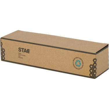 Logotrade dāvanas foto: Kuma bambusa/RCS otrreizējās pārstrādes plastmasas kabatas lukturītis ar karabīni