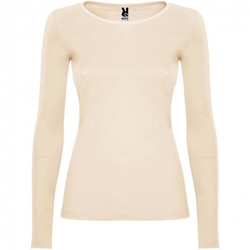 Logotrade biznesa dāvanas foto: Sieviešu t-krekls ar īpaši garām piedurknēm