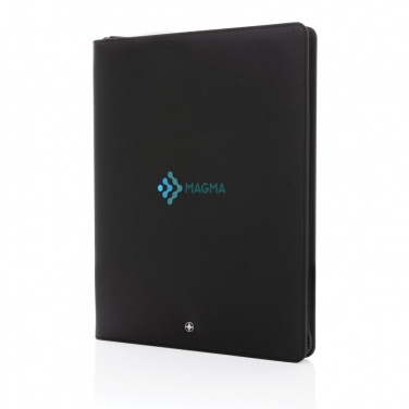 Logotrade Ideja dāvanas foto: Swiss Peak Heritage RCS rPU A4 portfelis ar rāvējslēdzēju