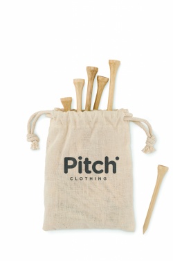 Logotrade ziemassvētku dāvanas foto: 20 bambusa golfa tēju komplekts